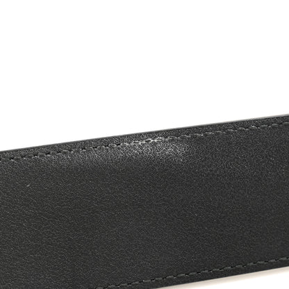 Gucci Textured Calfskin Double G 40mm Belt 105 42 Black 7 of 9