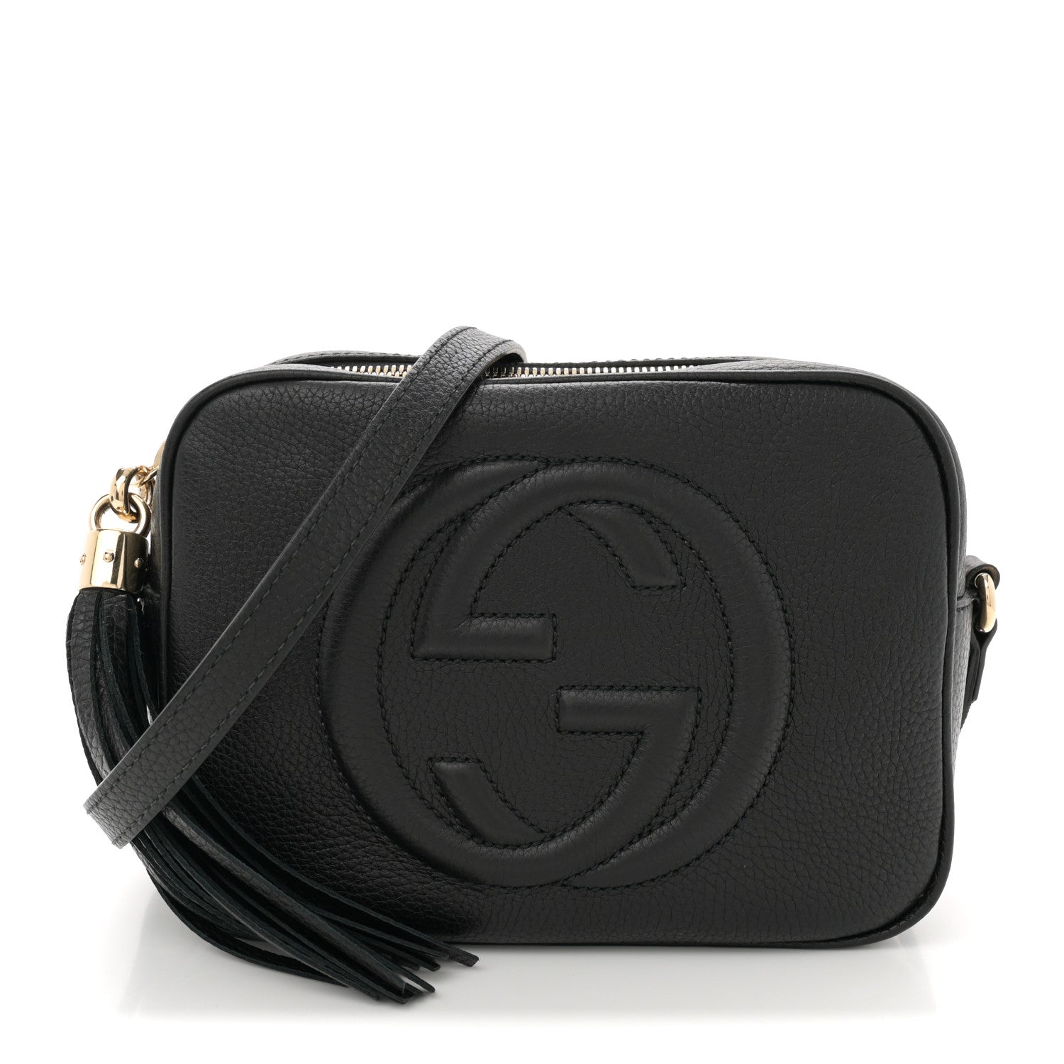 Gucci Pebbled Calfskin Small Soho Disco Bag Black 1 of 10