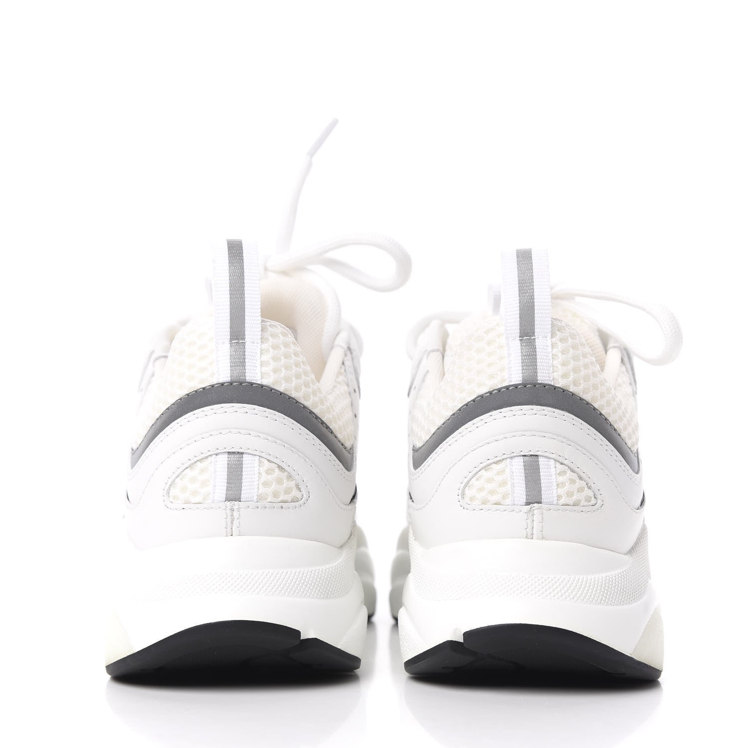 Christian Dior Technical Mesh Calfskin Mens B22 Sneakers 37 White 7 of 11