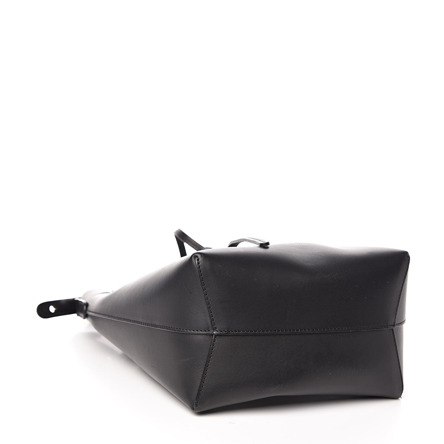 Mansur Gavriel Calfskin Mini Bucket Bag Black Flamma 4 of 9
