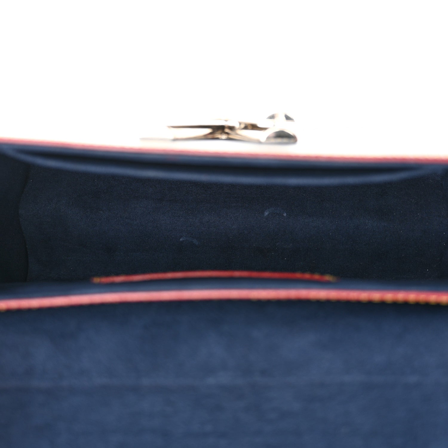 Louis Vuitton Epi Twist Shoulder Bag MM Indigo Piment 5 of 10