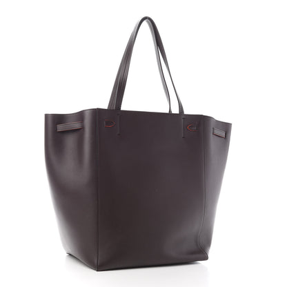 Celine Smooth Calfskin Small Belt Cabas Phantom Dark Brown 3 of 11