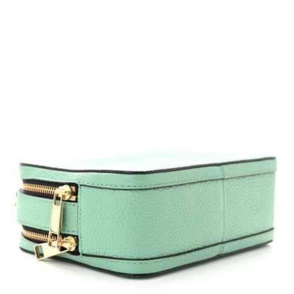Marc Jacobs Calfskin Mini The Textured Box Bag Malachite 4 of 11
