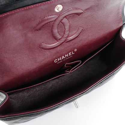 Chanel Lambskin Quilted Medium Double Flap Black 5 of 10