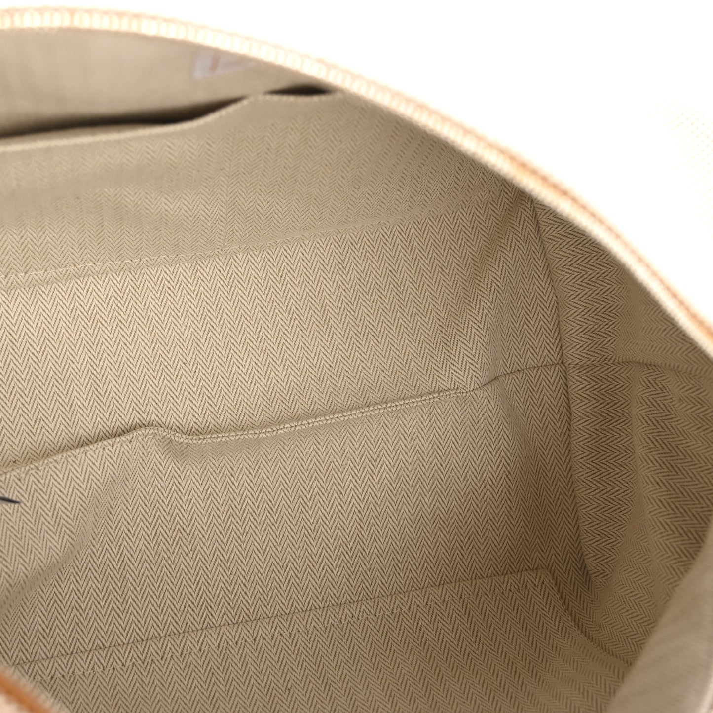 Canvas Large Bride-A-Brac Cabriole Case Biscuit