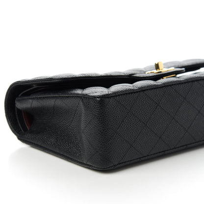 Chanel Caviar Quilted Medium Double Flap Black 6 of 11