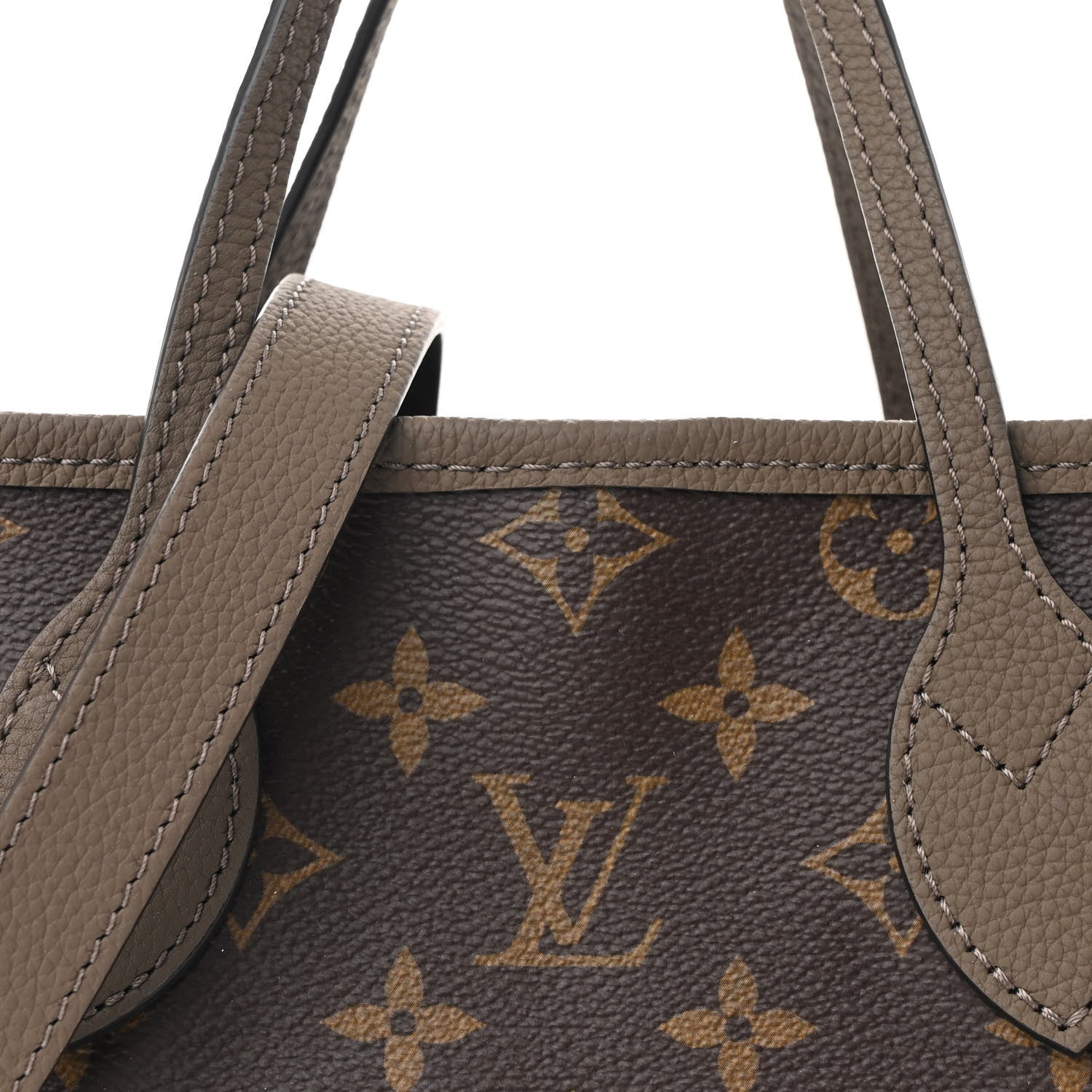 Louis Vuitton Monogram Neverfull Inside Out Bandouliere BB Dark Fango 15 of 20