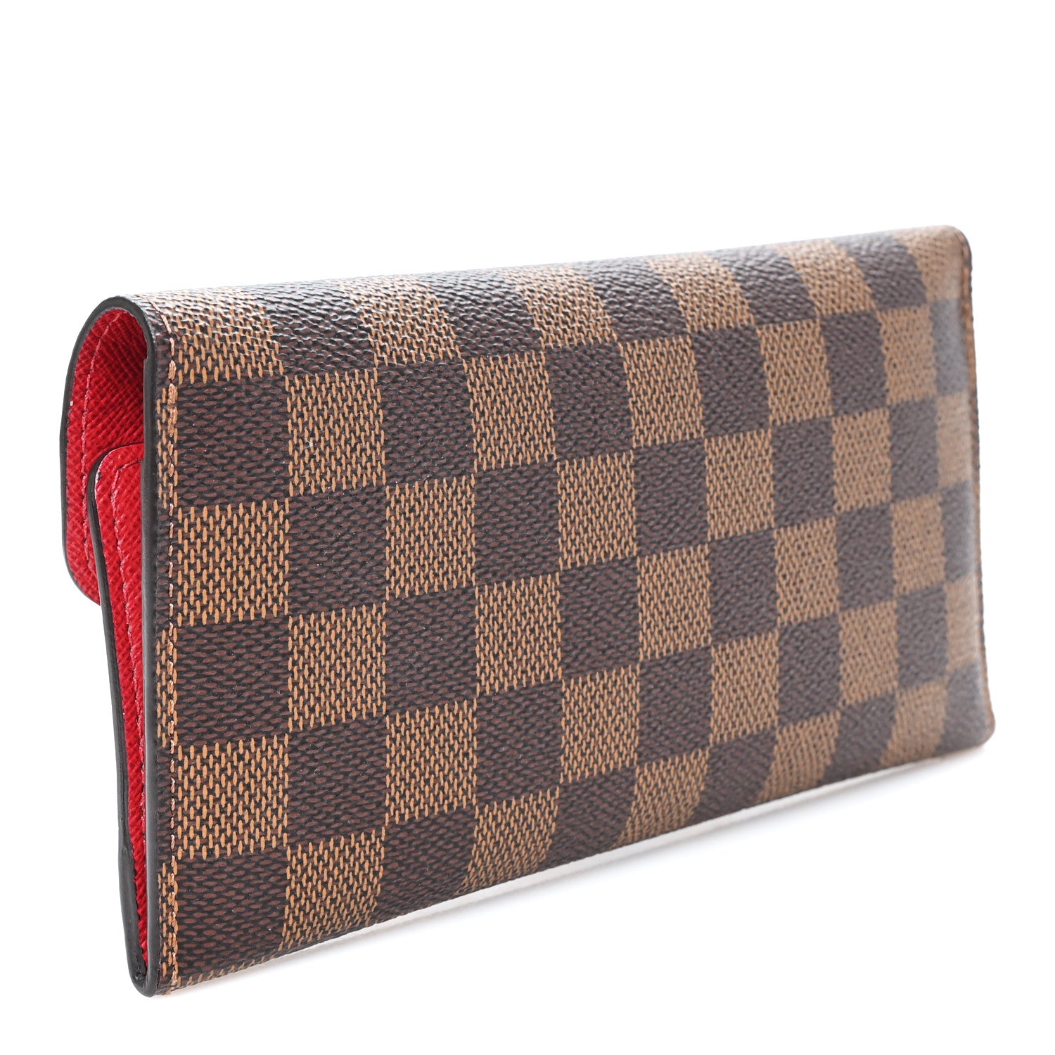 Louis Vuitton Damier Ebene Josephine Wallet Red 4 of 7