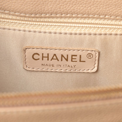 Chanel Caviar Quilted Grand Shopping Tote GST Beige Clair 6 of 11