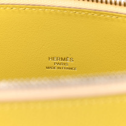 Hermes Epsom Tri-Color 1923 Bolide 25 Lime Mauve Sylvestre Nata 6 of 9