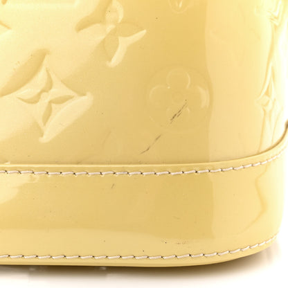 Louis Vuitton Vernis Alma PM Citrine 11 of 12