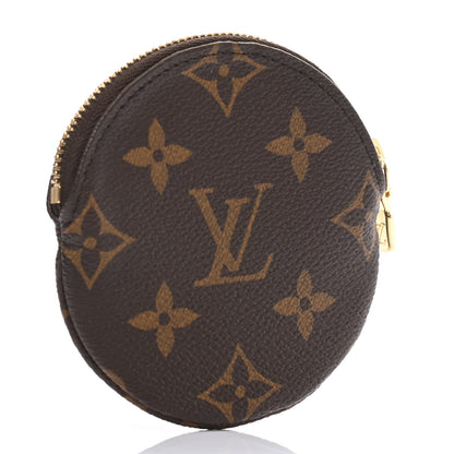 Louis Vuitton Monogram 2017 Christmas Animation Round Coin Purse 3 of 8