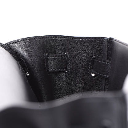 Hermes Swift Grain d'H Ghillies Kelly 32 Black 14 of 36
