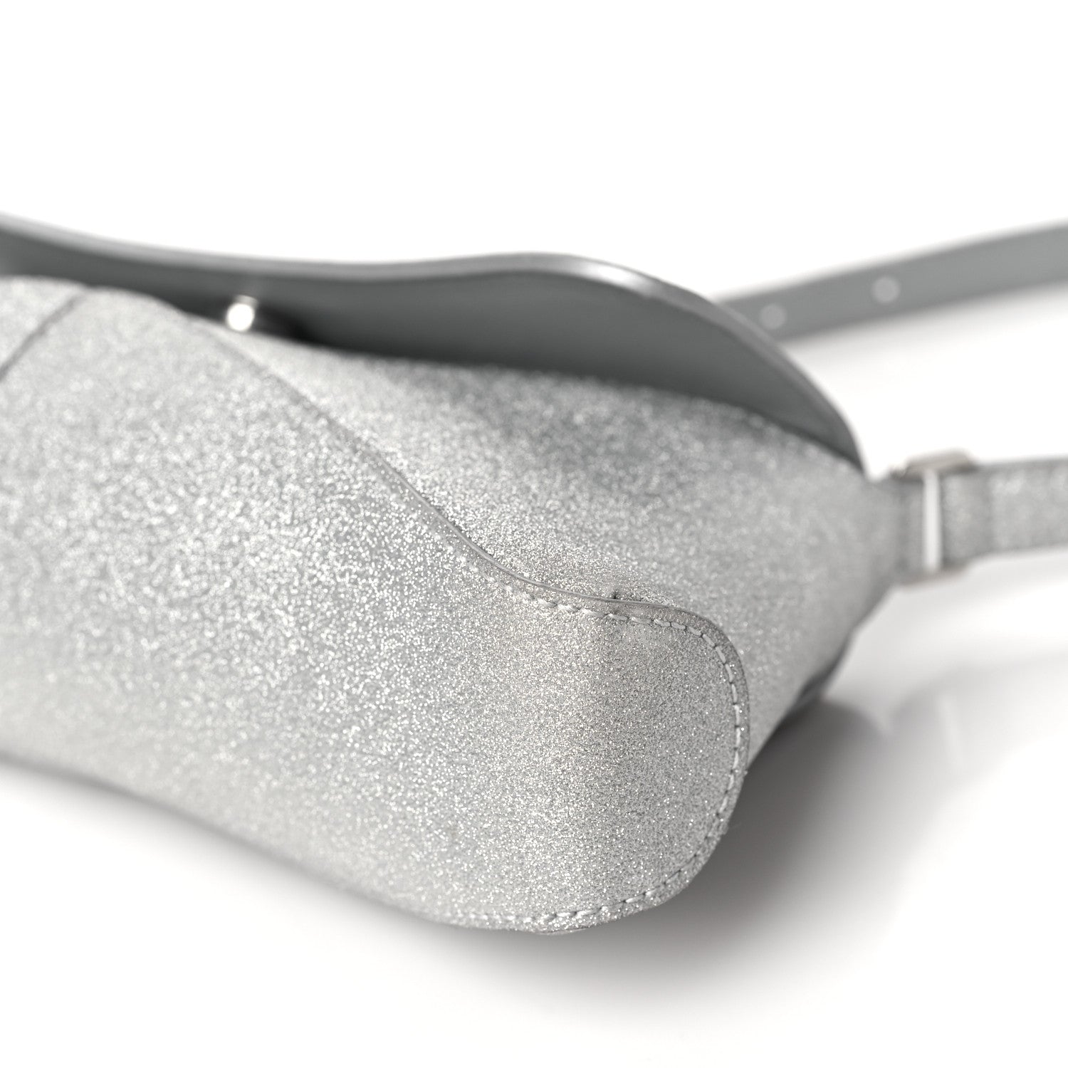Balenciaga Sparkling Fabric Small XX Flap Stretch Bag Silver 10 of 11