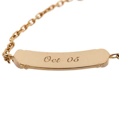 Cartier 18K Yellow Gold ID Chain Bracelet 3 of 6
