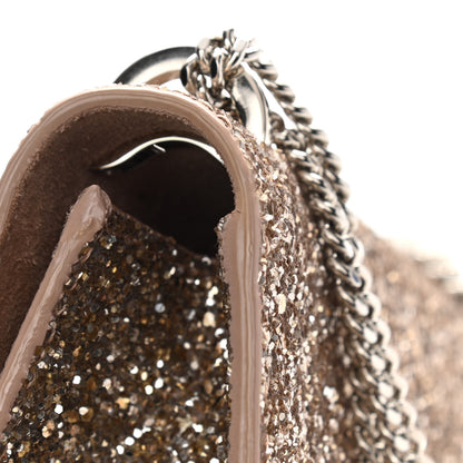 Jimmy Choo Coarse Glitter Mini Finley Shoulder Bag Ballet Pink 10 of 11