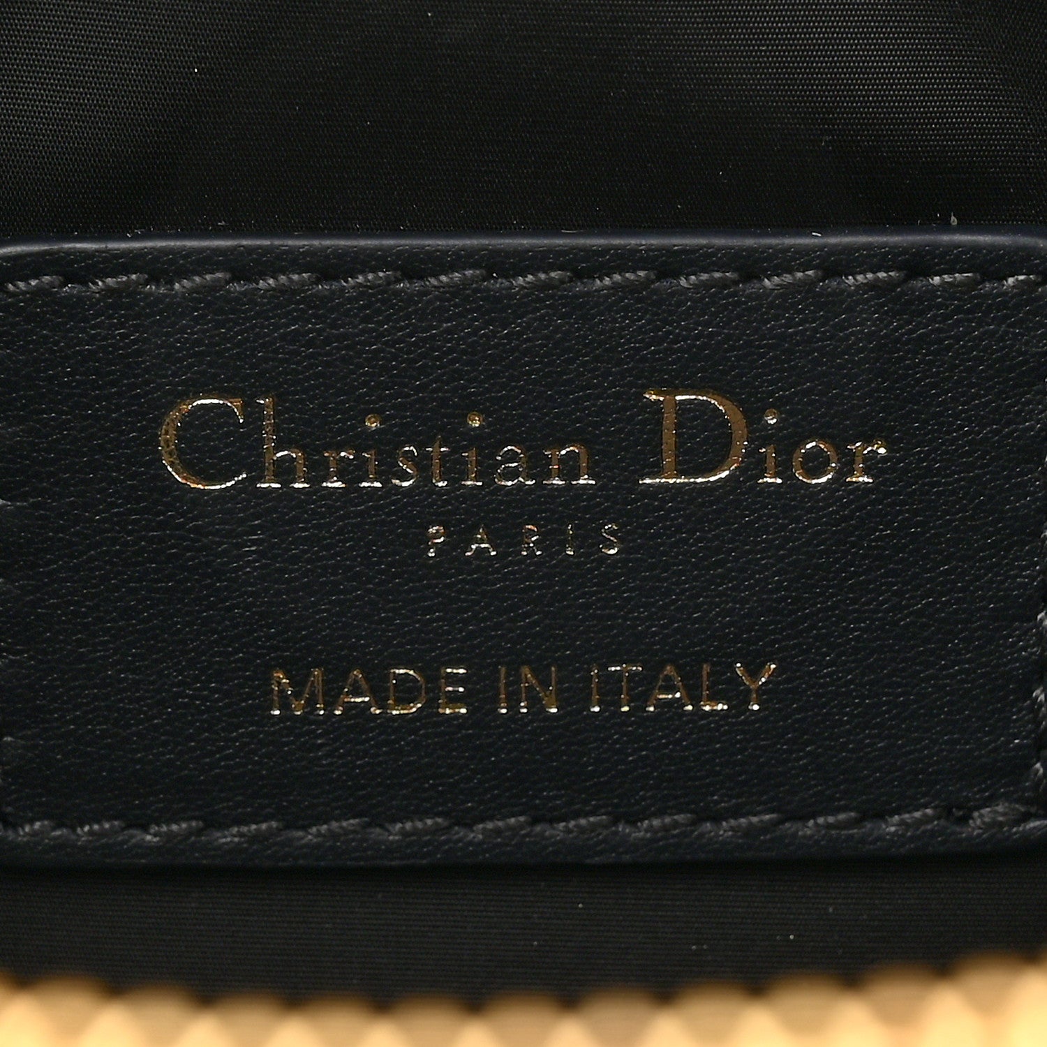 Christian Dior Oblique 30 Montaigne Cosmetic Pouch Blue 6 of 11