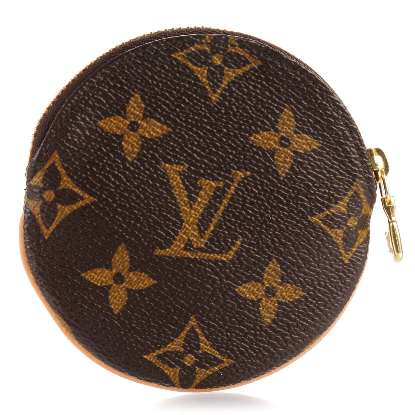 Monogram Round Coin Purse