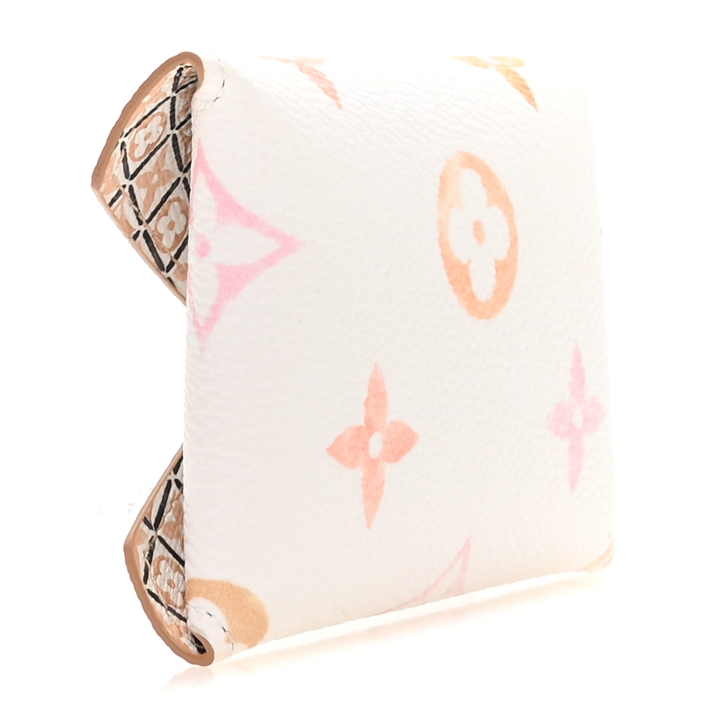 Monogram Resort Small Kirigami Pochette Insert White Beige