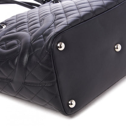 Chanel Calfskin Quilted Large Cambon Tote Black 6 of 8