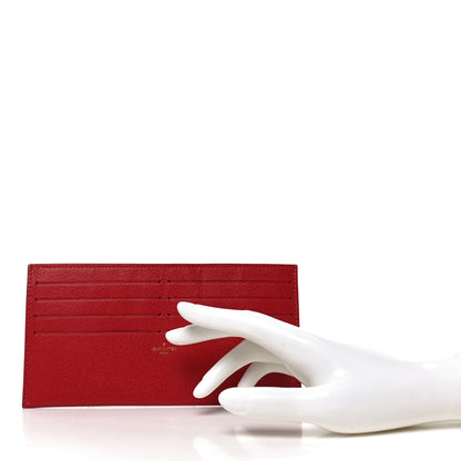 Louis Vuitton Calfskin Felicie Card Holder Insert Fuchsia 2 of 6