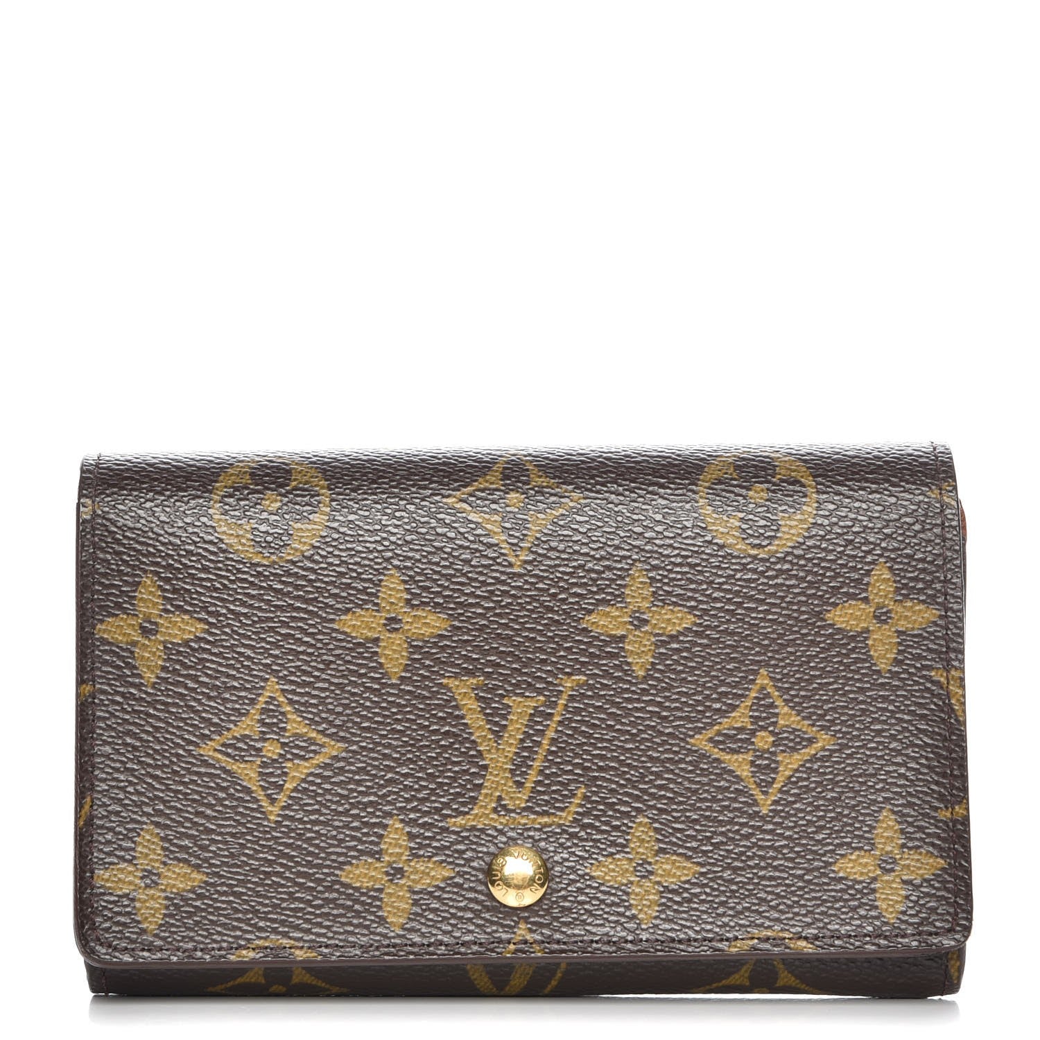 Louis Vuitton Monogram Porte-Monnaie Billets Tresor Wallet 1 of 8
