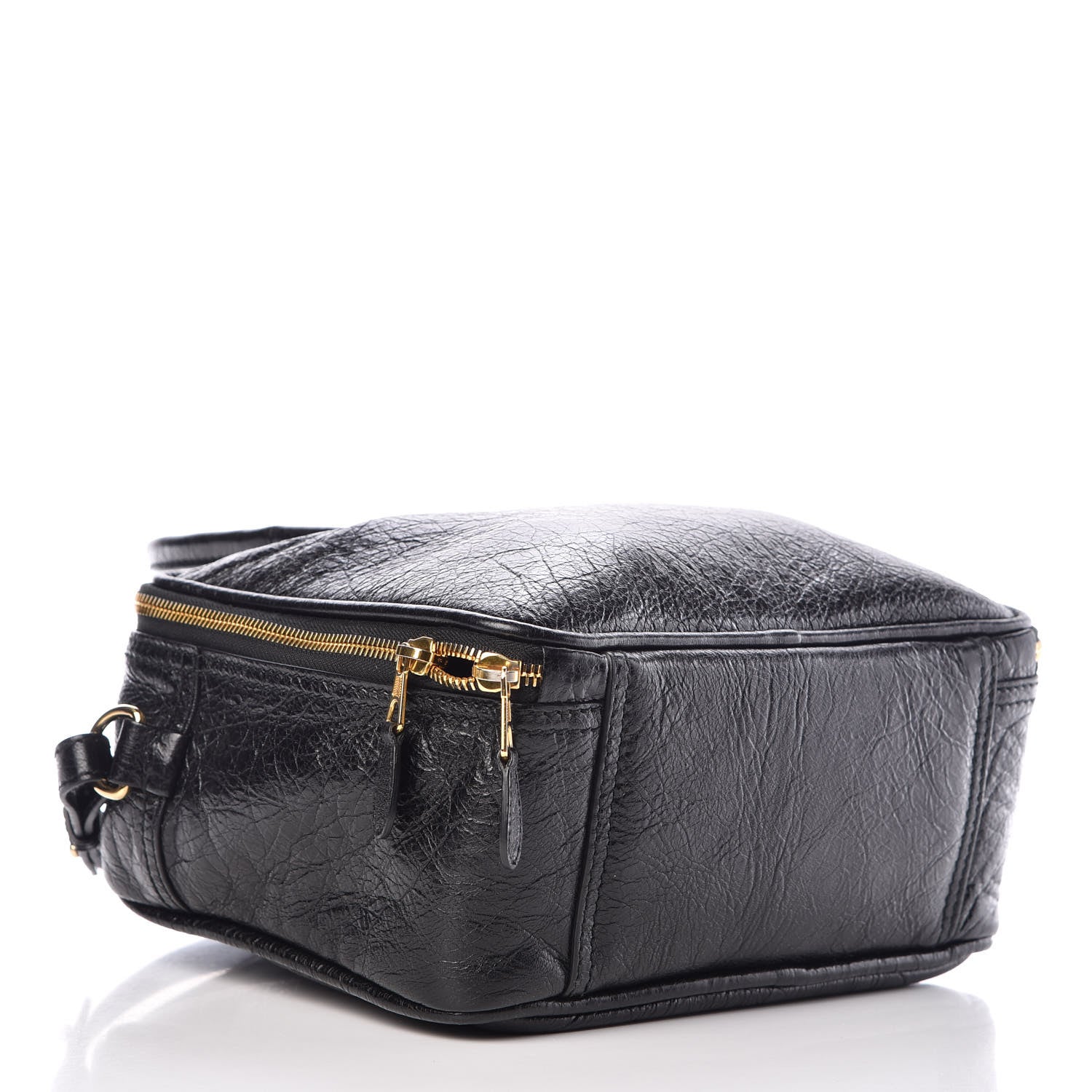 Balenciaga Agneau S Blanket Square Tote Black 4 of 7