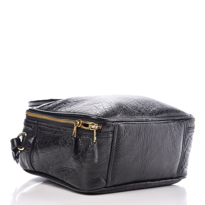 Balenciaga Agneau S Blanket Square Tote Black 4 of 7