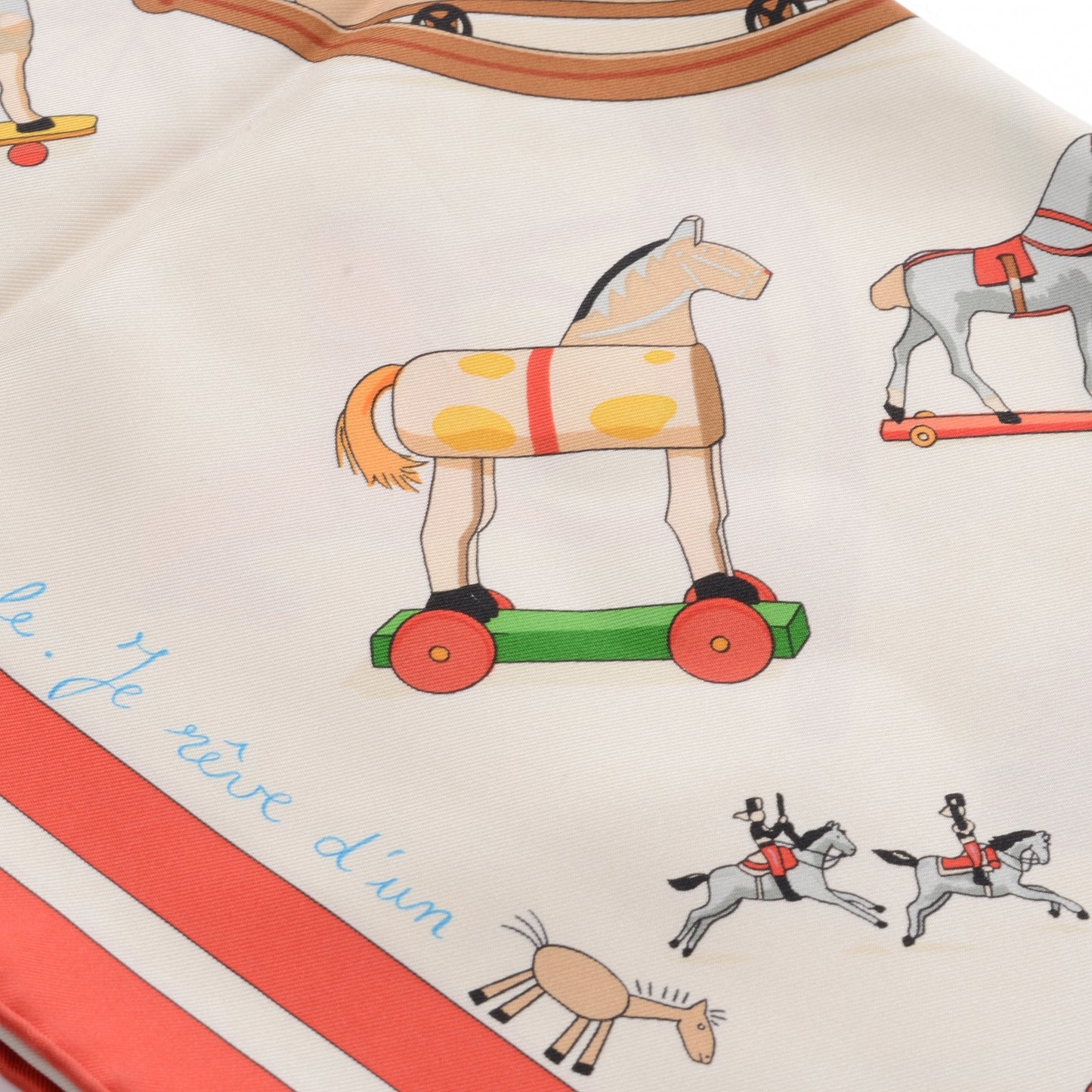 Silk Raconte Moi le Cheval Scarf 90