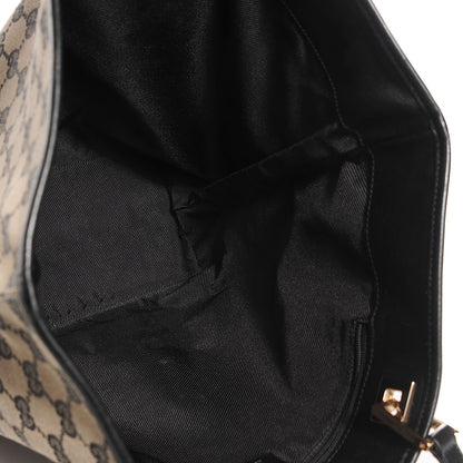 Gucci Monogram Canvas Medium Tote Black 5 of 7