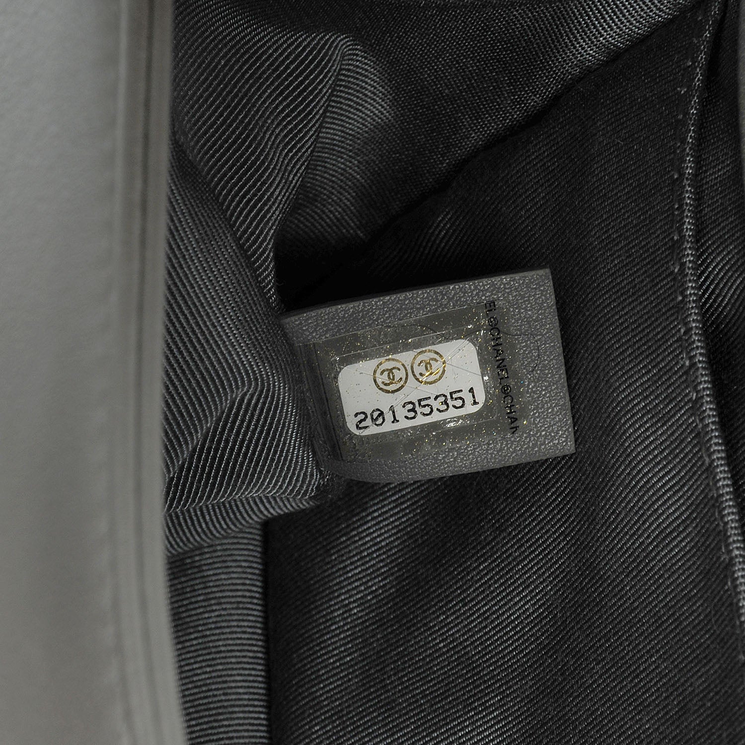 Chanel Metallic Calfskin Quilted Medium Boy Flap Silver 10 of 10