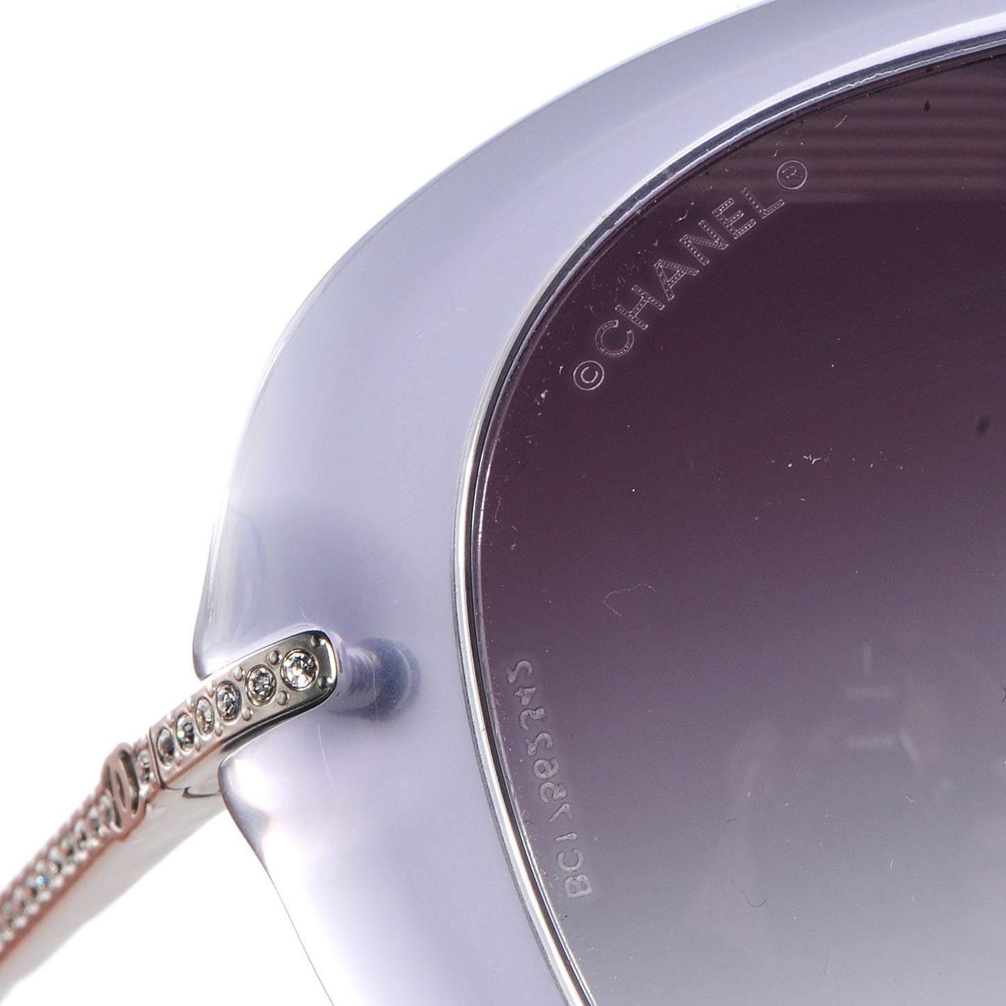 Acetate Crystal CC Sunglasses 5293-B Blue