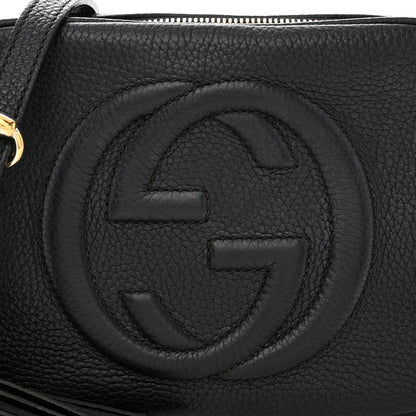 Gucci Pebbled Calfskin Small Soho Disco Bag Black 8 of 15