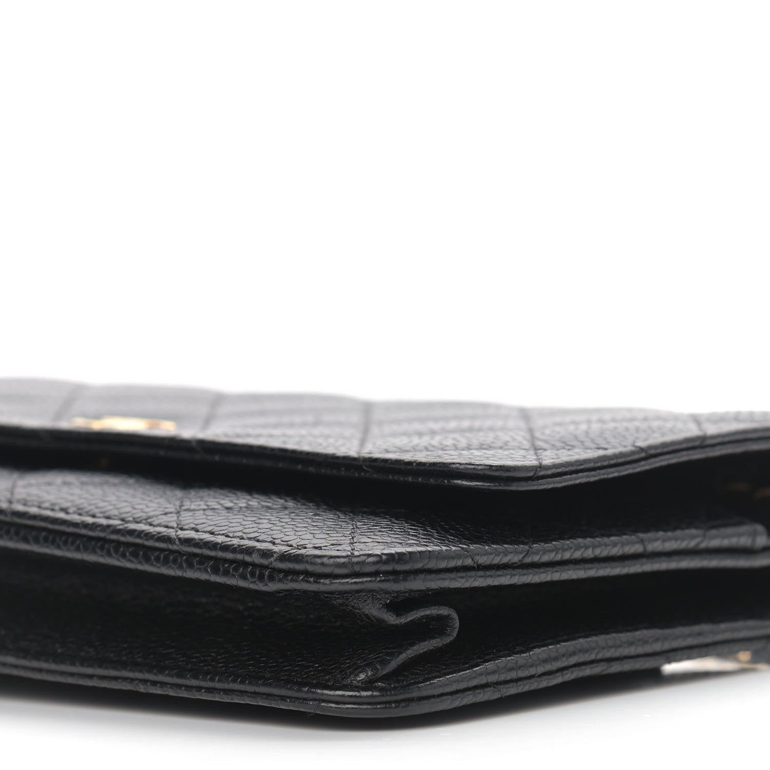 Chanel Caviar Quilted Wallet On Chain WOC Black 10 of 10