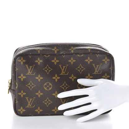 Louis Vuitton Monogram Macassar Toilet Pouch GM 2 of 8