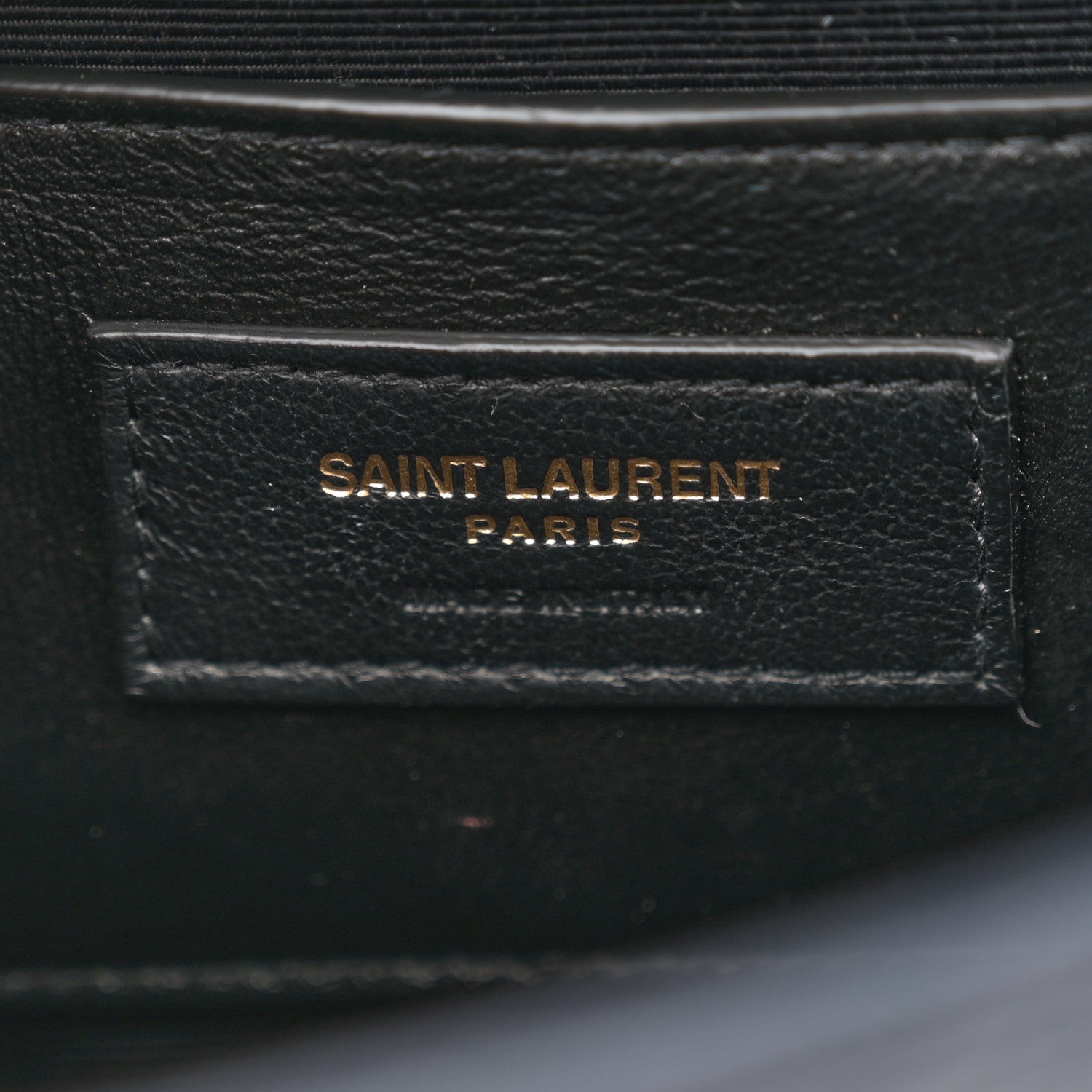 Saint Laurent Grain De Poudre Textured Mixed Matelasse Triquilt Small Monogram Satchel Blue 6 of 10