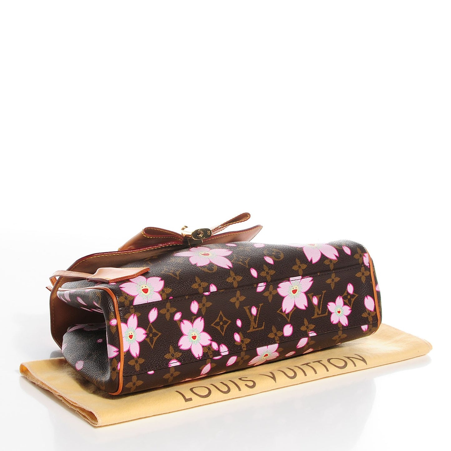 Monogram Cherry Blossom Sac Retro Bag Brown