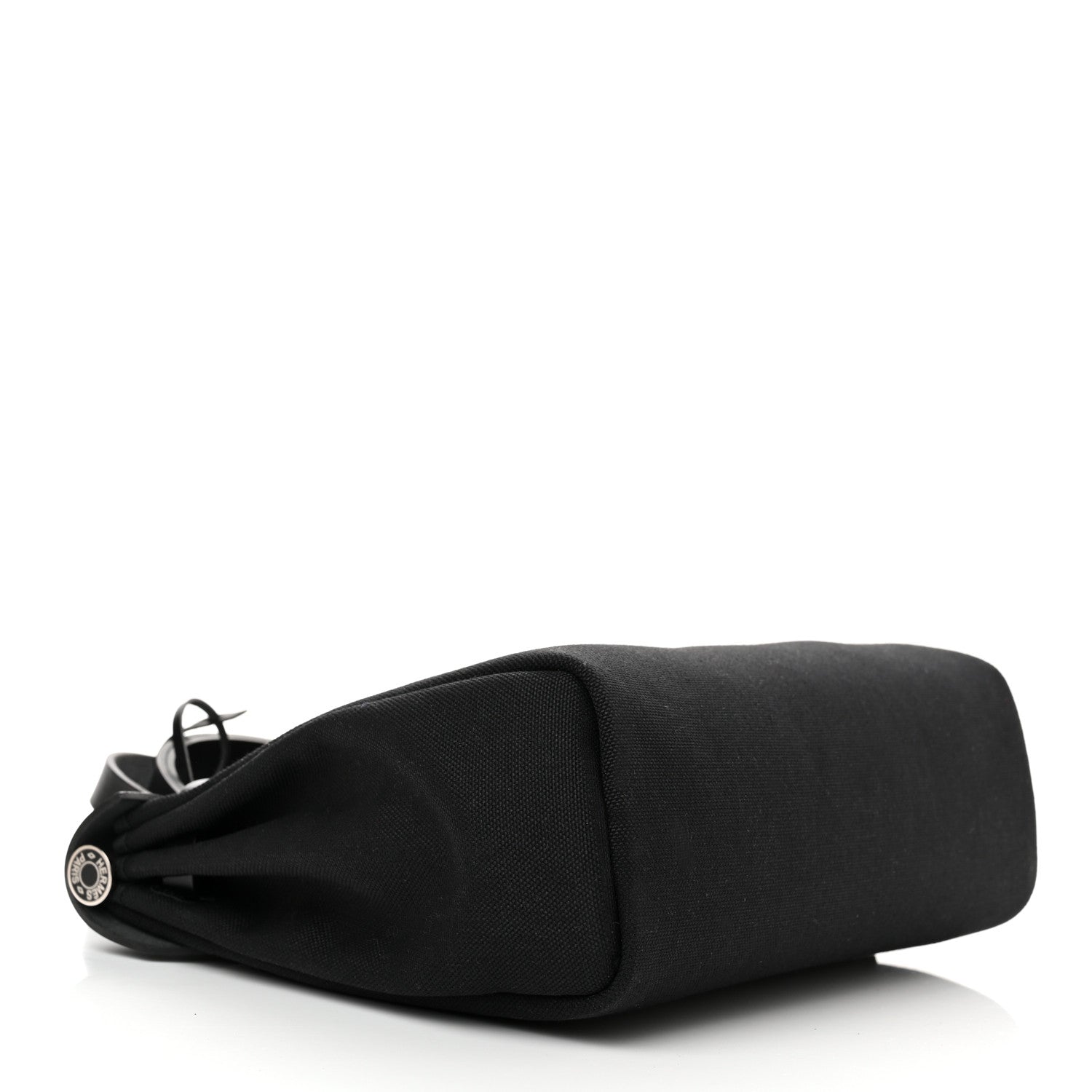 Hermes Military Toile Vache Hunter Herbag Zip PM 31 Black 5 of 11