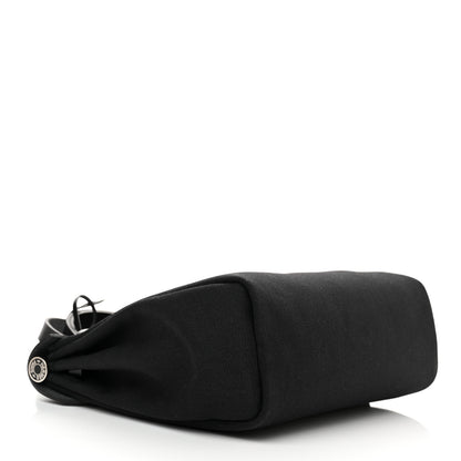 Hermes Military Toile Vache Hunter Herbag Zip PM 31 Black 5 of 11