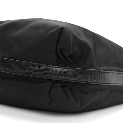 Prada Tessuto Nylon Saffiano Sacca Shoulder Bag Black 10 of 10