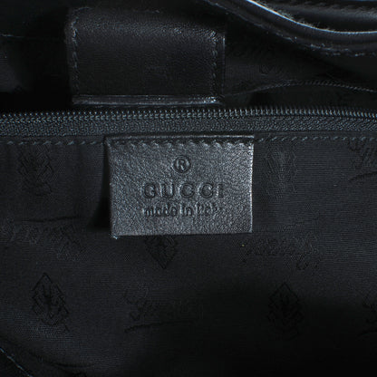 Gucci Guccissima Large Sukey Tote Black 5 of 8
