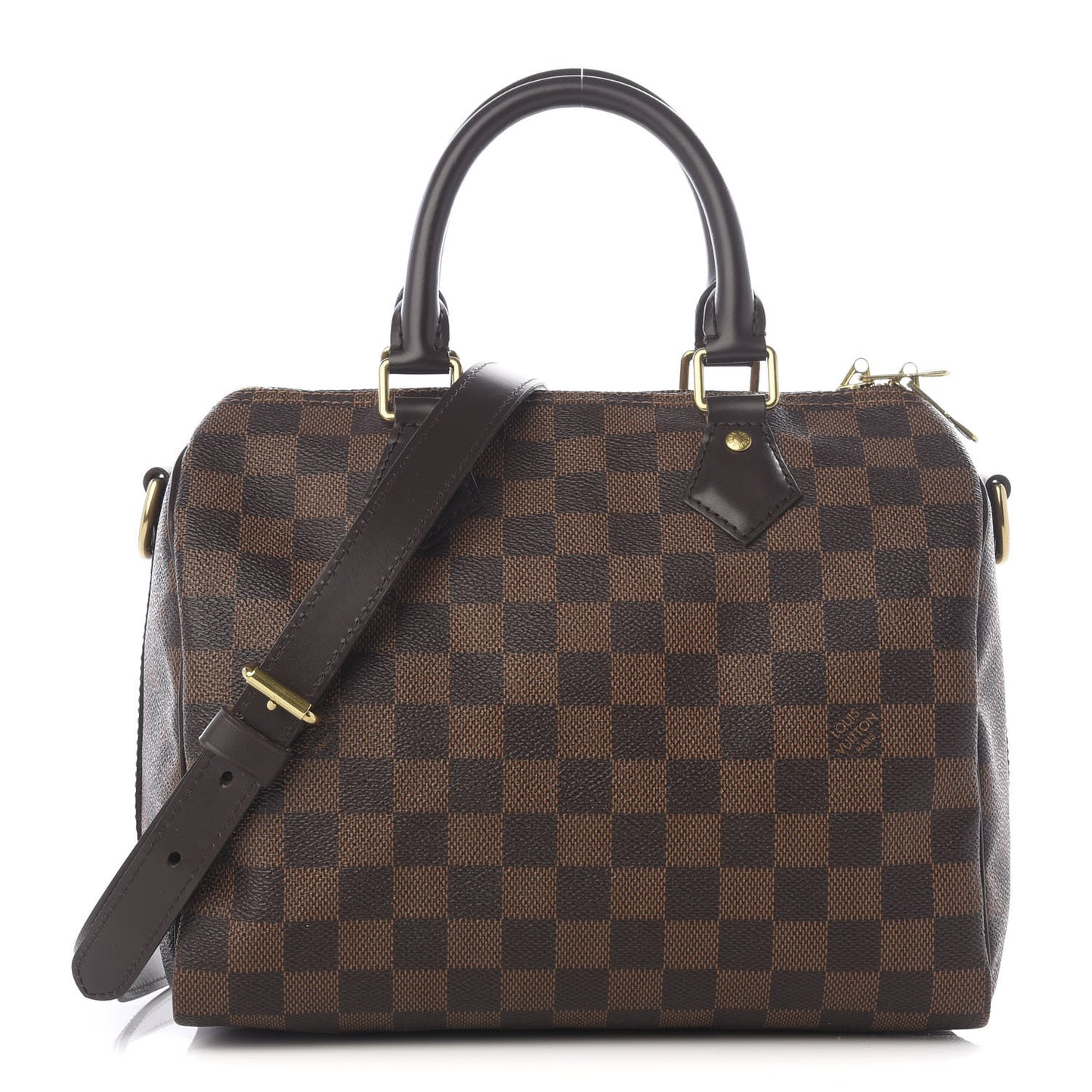 Damier Ebene Speedy Bandouliere 25