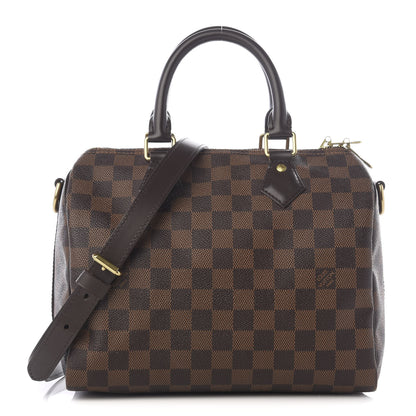 Louis Vuitton Damier Ebene Speedy Bandouliere 25 1 of 12