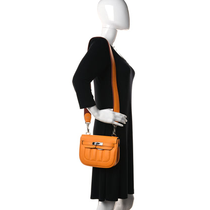 Hermes Swift Mini Sac Berline Jaune D'Or 3 of 11
