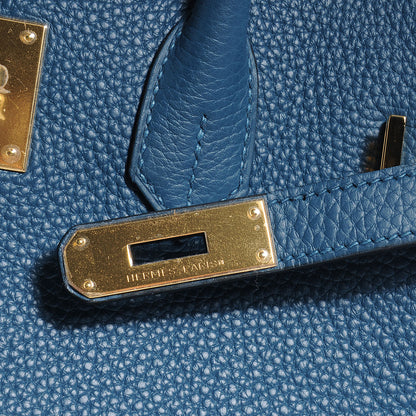 Hermes Taurillon Clemence Birkin 35 Colvert 7 of 10