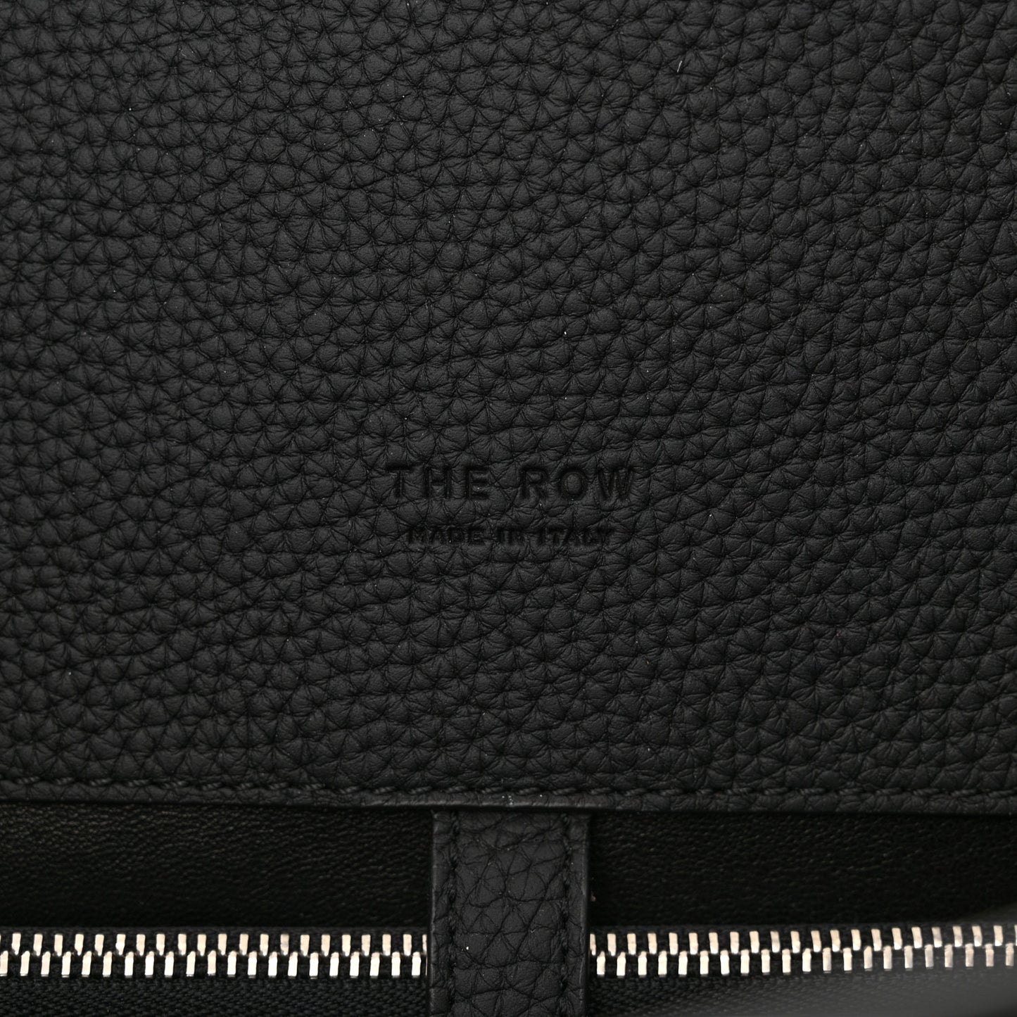 Grained Calfskin EW Margaux Black