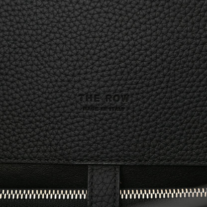 The Row Grained Calfskin EW Margaux Black 6 of 9