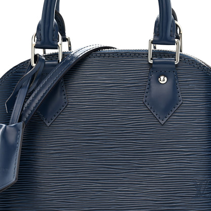 Louis Vuitton Epi Alma BB Indigo 8 of 10