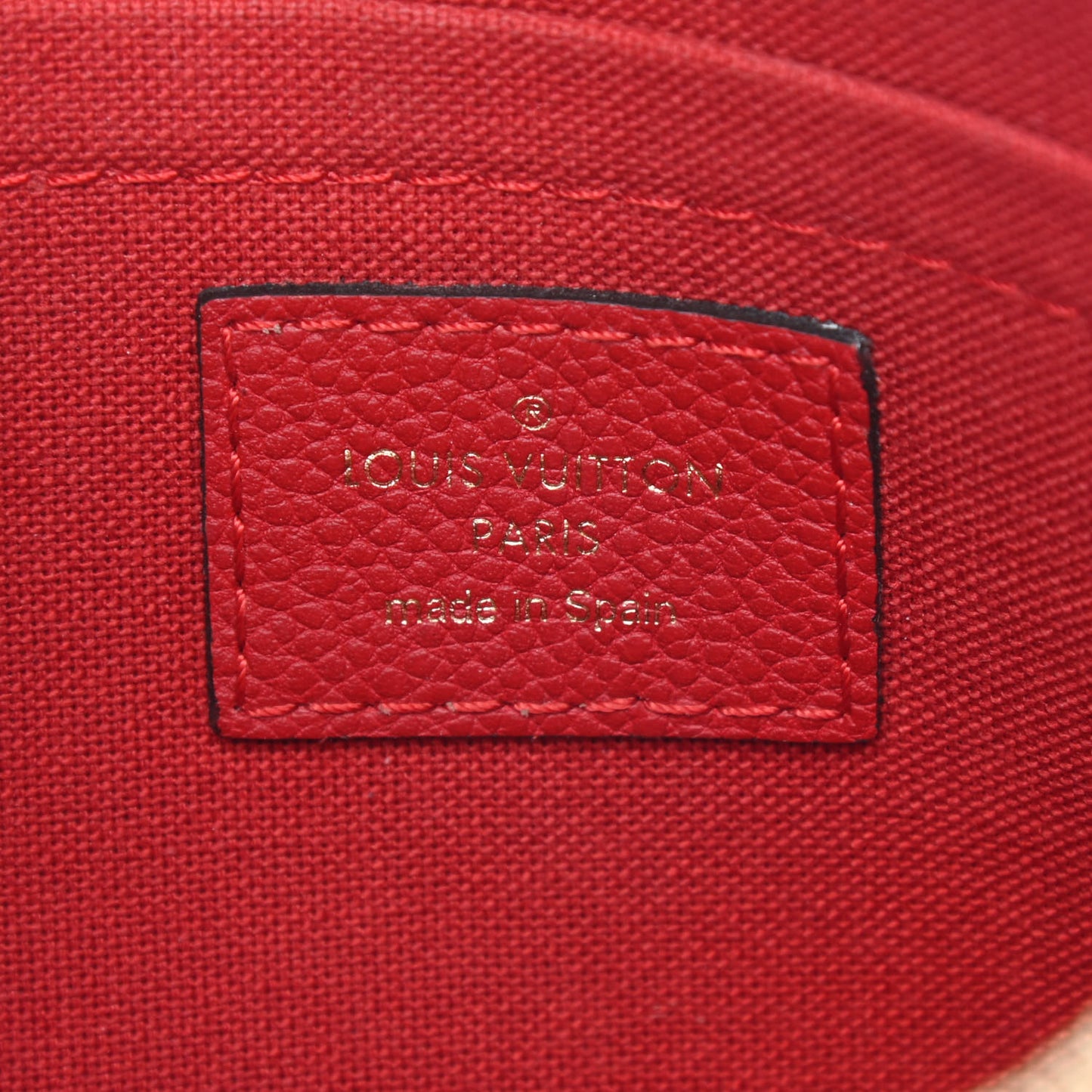 Monogram Pallas Clutch Cherry