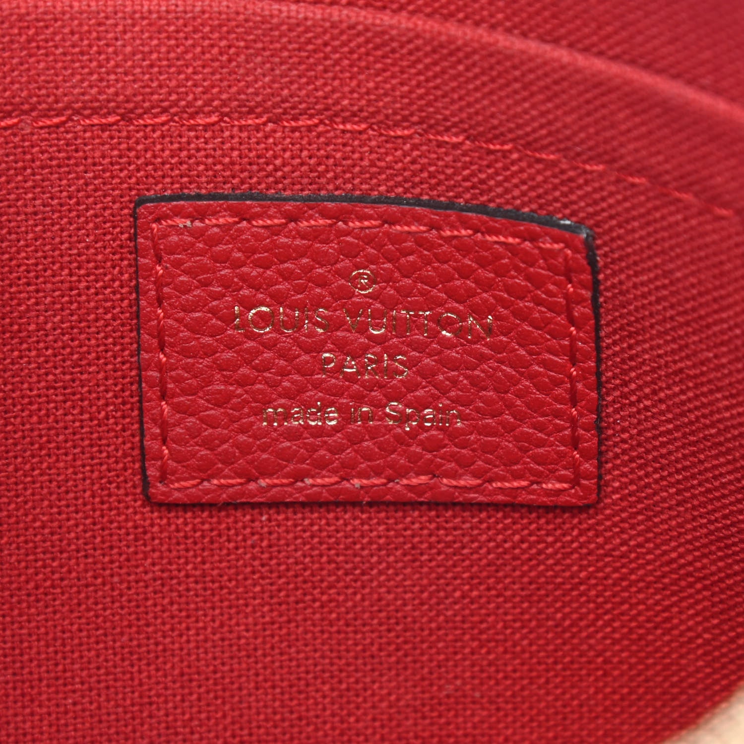 Louis Vuitton Monogram Pallas Clutch Cherry 6 of 9